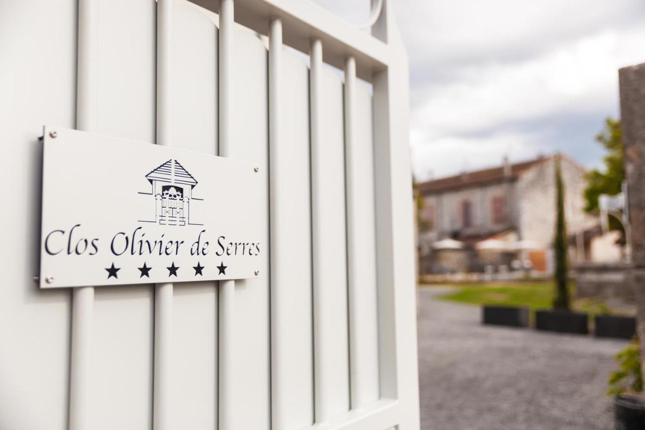 Clos Olivier De Serres Ruoms Bagian luar foto